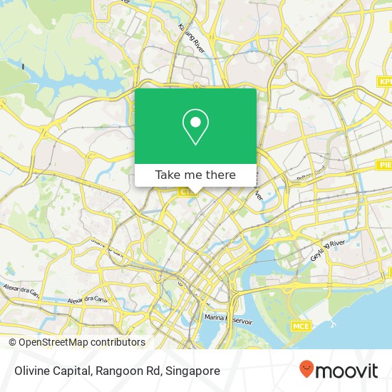 Olivine Capital, Rangoon Rd map