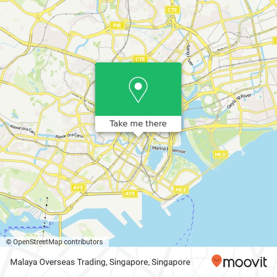 Malaya Overseas Trading, Singapore地图