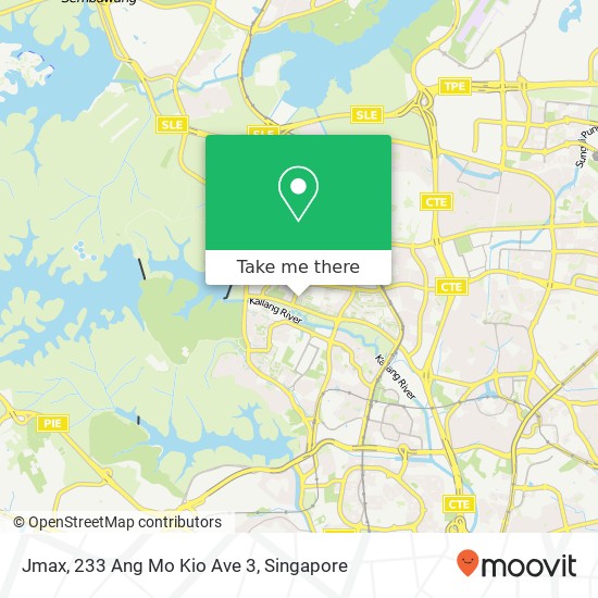 Jmax, 233 Ang Mo Kio Ave 3 map