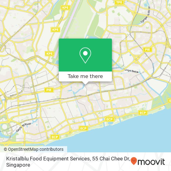 Kristalblu Food Equipment Services, 55 Chai Chee Dr map