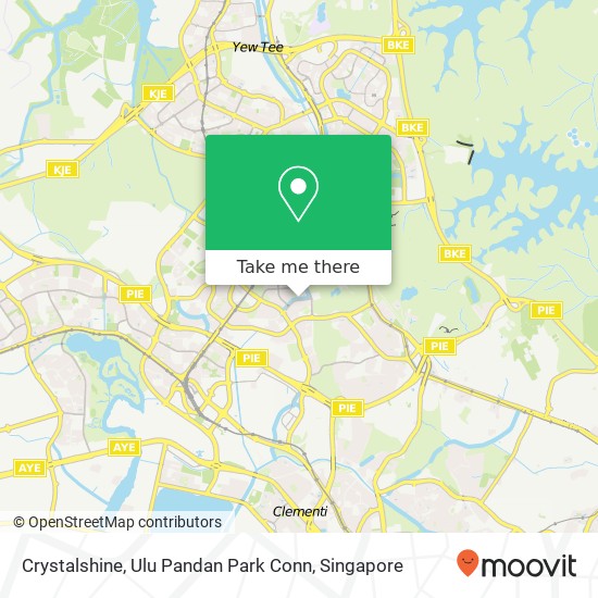 Crystalshine, Ulu Pandan Park Conn map