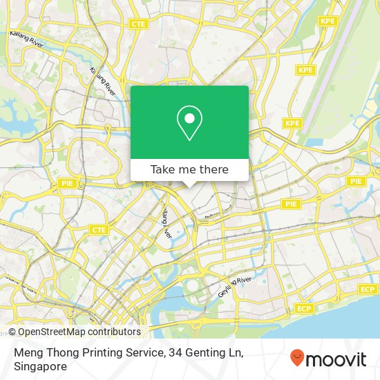 Meng Thong Printing Service, 34 Genting Ln map