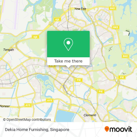 Dekia Home Furnishing map