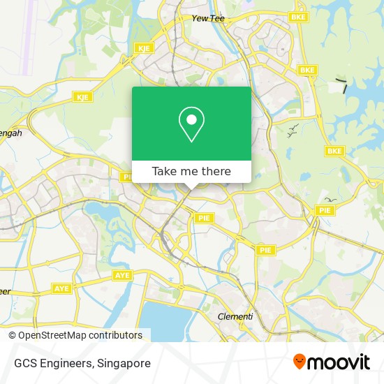 GCS Engineers map