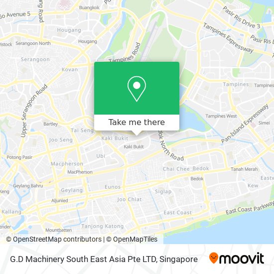 G.D Machinery South East Asia Pte LTD map