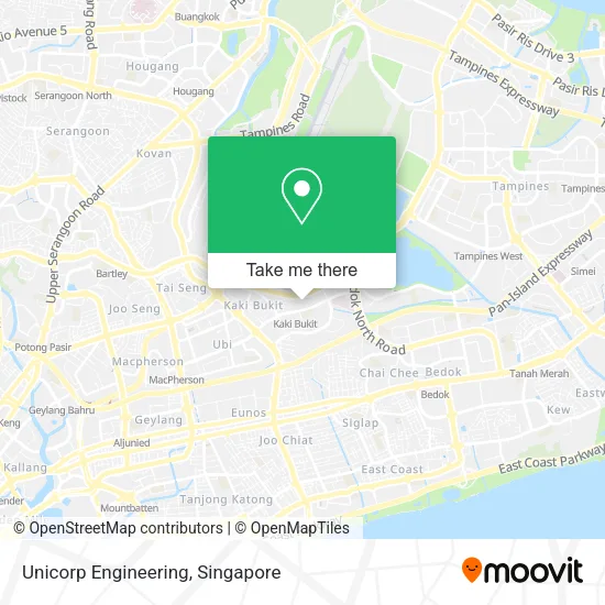 Unicorp Engineering map