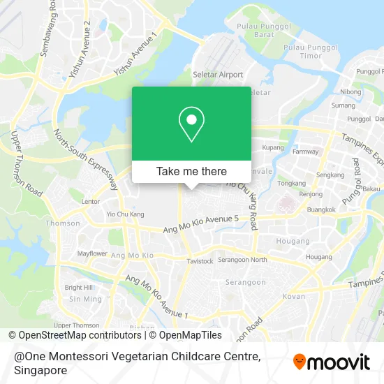 @One Montessori Vegetarian Childcare Centre map
