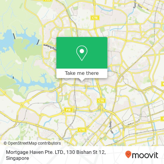 Mortgage Haven Pte. LTD., 130 Bishan St 12地图