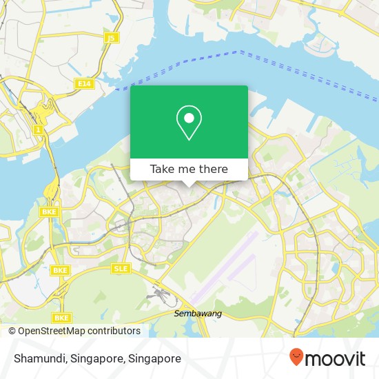 Shamundi, Singapore地图