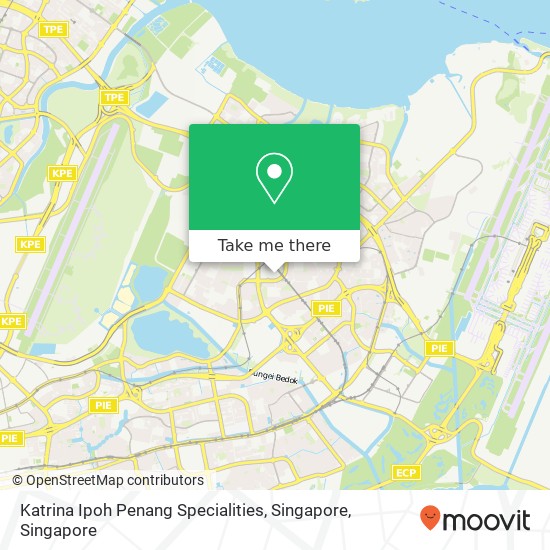 Katrina Ipoh Penang Specialities, Singapore map