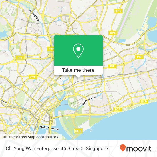 Chi Yong Wah Enterprise, 45 Sims Dr map