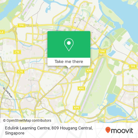 Edulink Learning Centre, 809 Hougang Central map