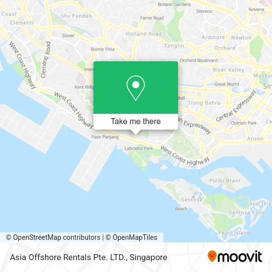 Asia Offshore Rentals Pte. LTD.地图