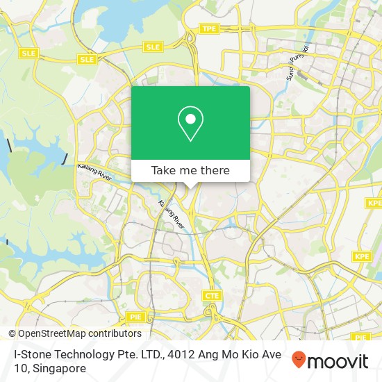 I-Stone Technology Pte. LTD., 4012 Ang Mo Kio Ave 10地图