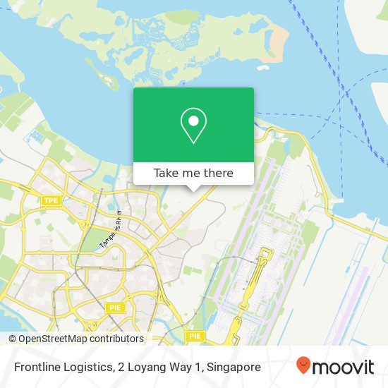 Frontline Logistics, 2 Loyang Way 1 map