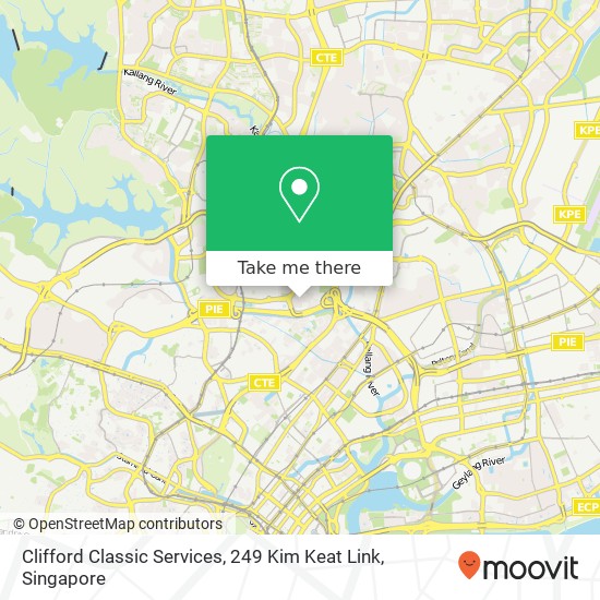 Clifford Classic Services, 249 Kim Keat Link地图