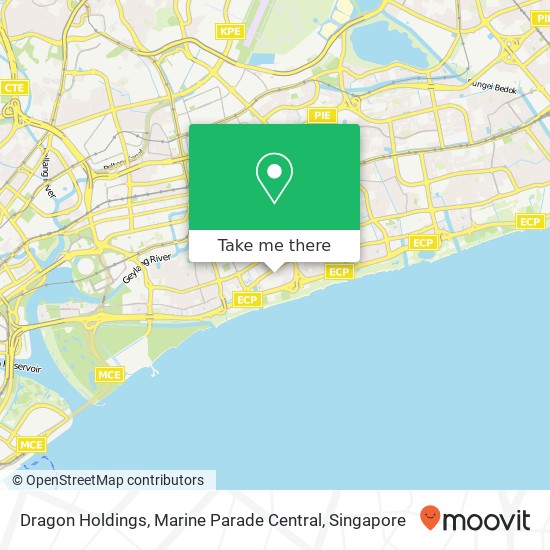 Dragon Holdings, Marine Parade Central map