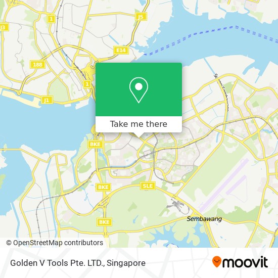 Golden V Tools Pte. LTD. map