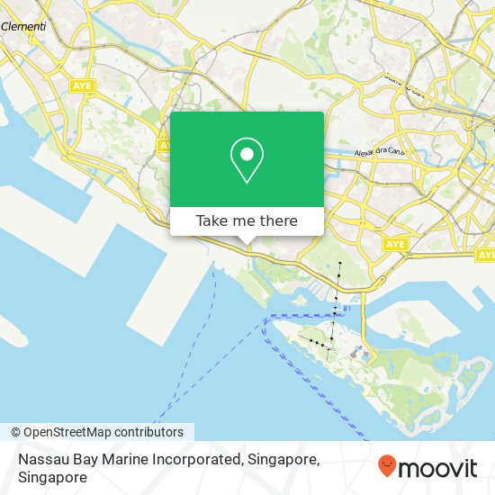 Nassau Bay Marine Incorporated, Singapore map