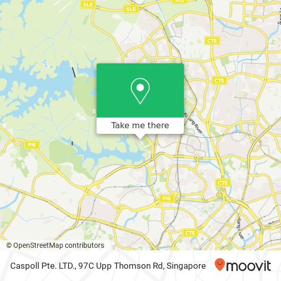 Caspoll Pte. LTD., 97C Upp Thomson Rd map