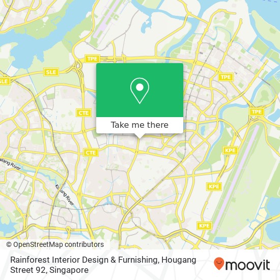 Rainforest Interior Design & Furnishing, Hougang Street 92 map