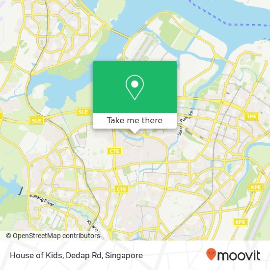 House of Kids, Dedap Rd map