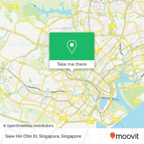 Siew Hin Chin Dr, Singapore map