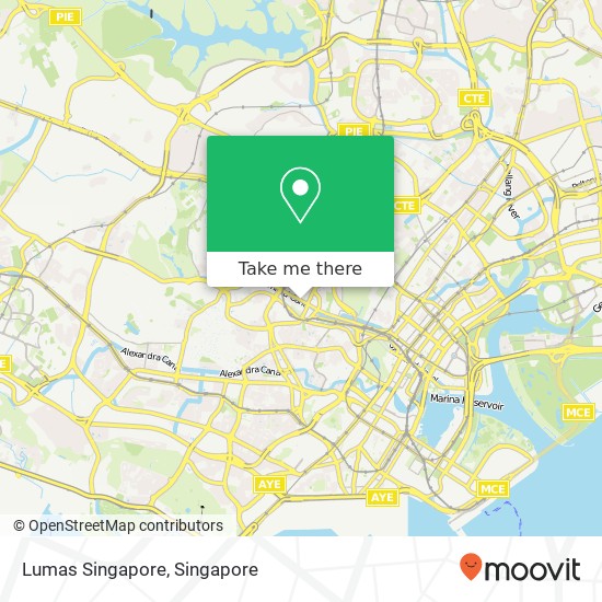 Lumas Singapore map