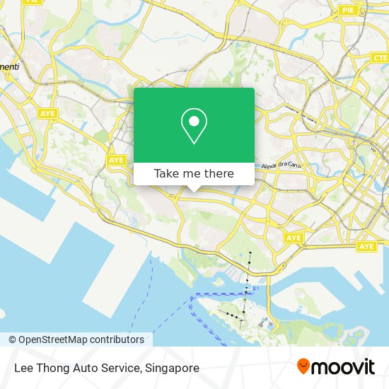 Lee Thong Auto Service map