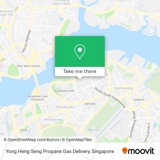 Yong Heng Seng Propane Gas Delivery map