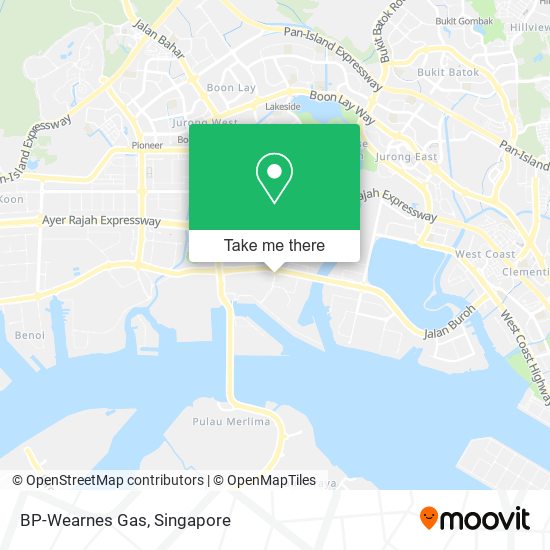 BP-Wearnes Gas map
