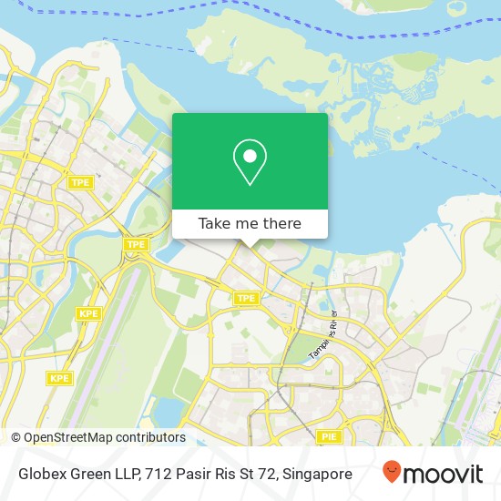 Globex Green LLP, 712 Pasir Ris St 72地图