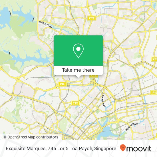 Exquisite Marques, 745 Lor 5 Toa Payoh map