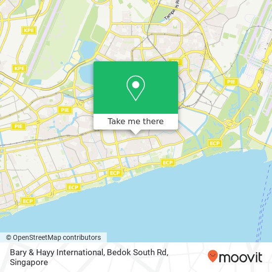 Bary & Hayy International, Bedok South Rd map