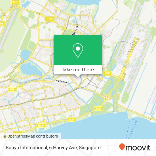 Babyu International, 6 Harvey Ave地图