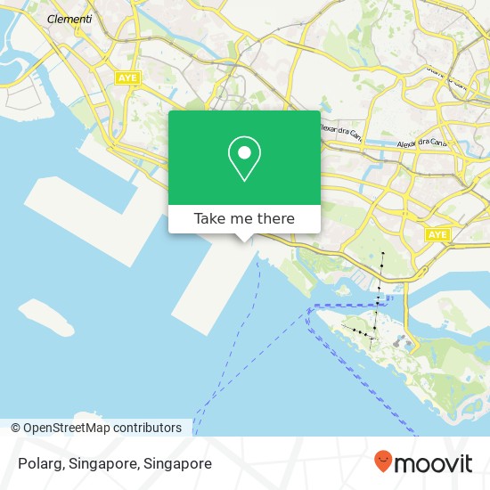 Polarg, Singapore map