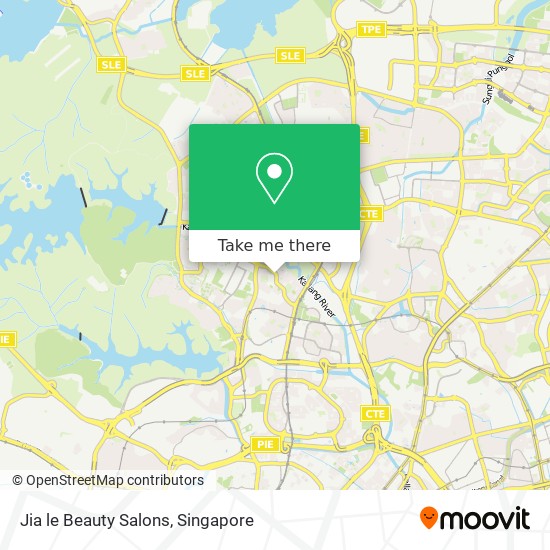 Jia le Beauty Salons map