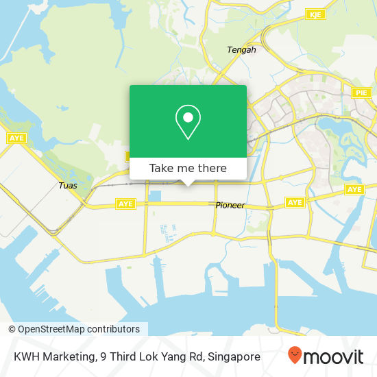 KWH Marketing, 9 Third Lok Yang Rd地图