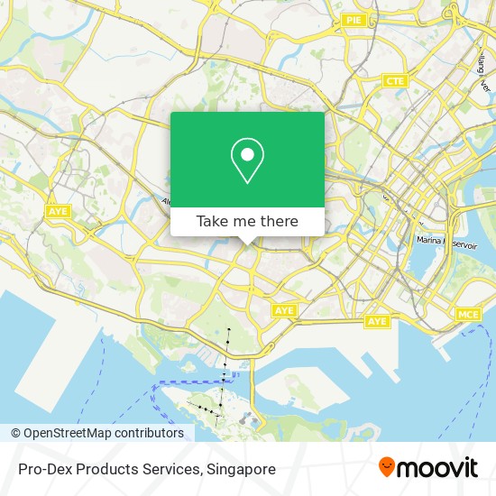 Pro-Dex Products Services map