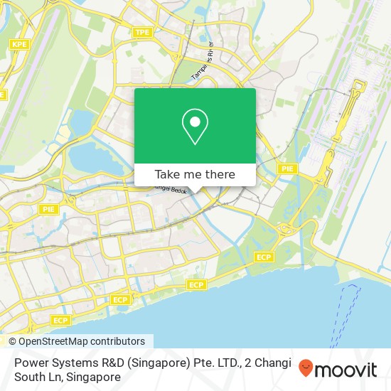 Power Systems R&D (Singapore) Pte. LTD., 2 Changi South Ln地图