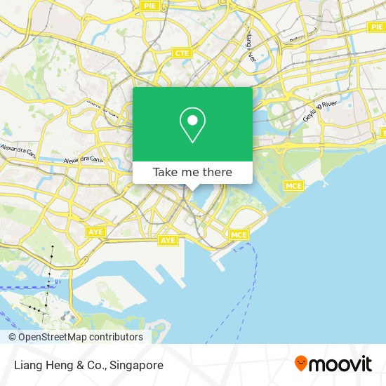 Liang Heng & Co. map