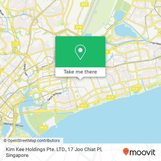 Kim Kee Holdings Pte. LTD., 17 Joo Chiat Pl地图