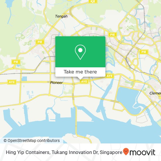 Hing Yip Containers, Tukang Innovation Dr map