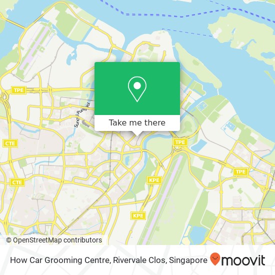 How Car Grooming Centre, Rivervale Clos map