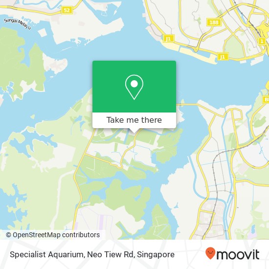 Specialist Aquarium, Neo Tiew Rd地图