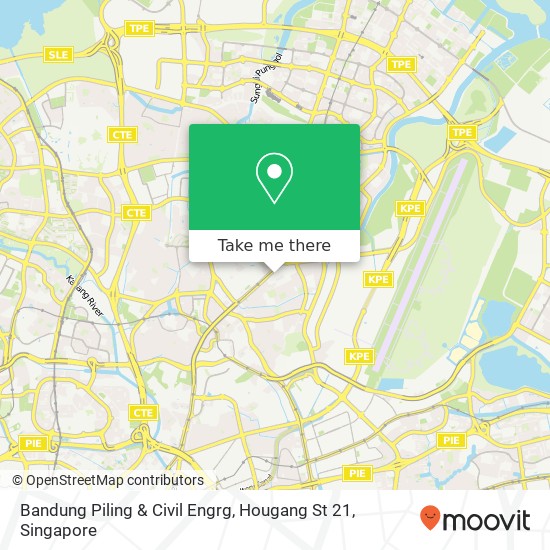 Bandung Piling & Civil Engrg, Hougang St 21 map