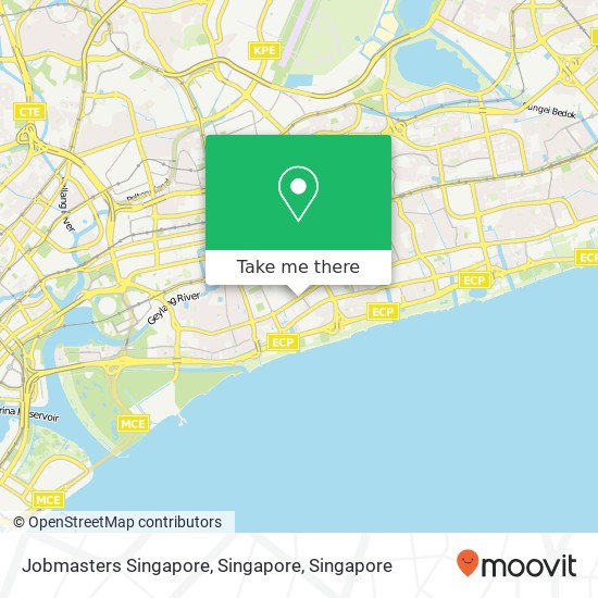 Jobmasters Singapore, Singapore map