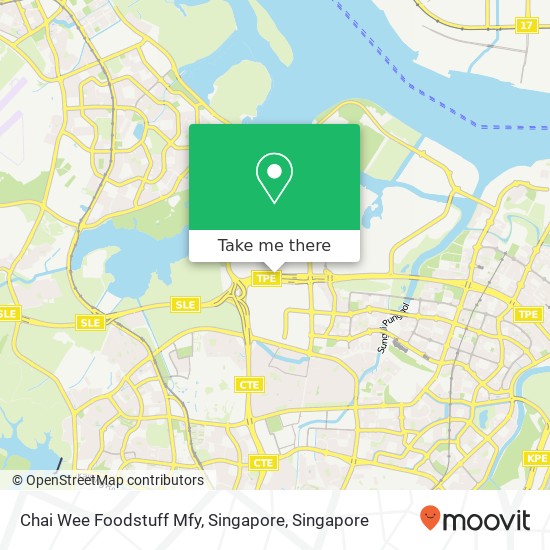 Chai Wee Foodstuff Mfy, Singapore map