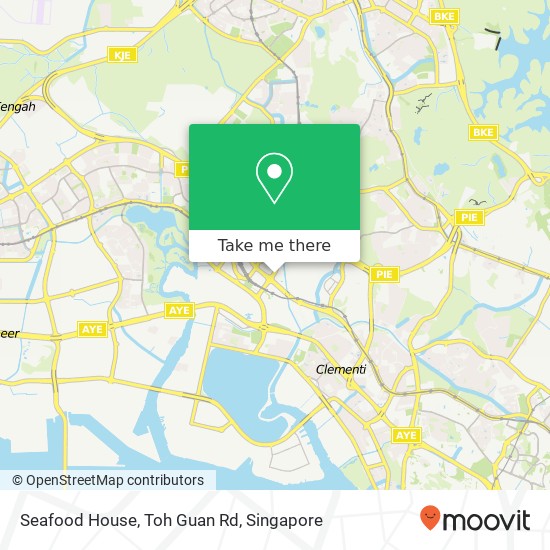 Seafood House, Toh Guan Rd地图