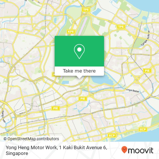 Yong Heng Motor Work, 1 Kaki Bukit Avenue 6 map